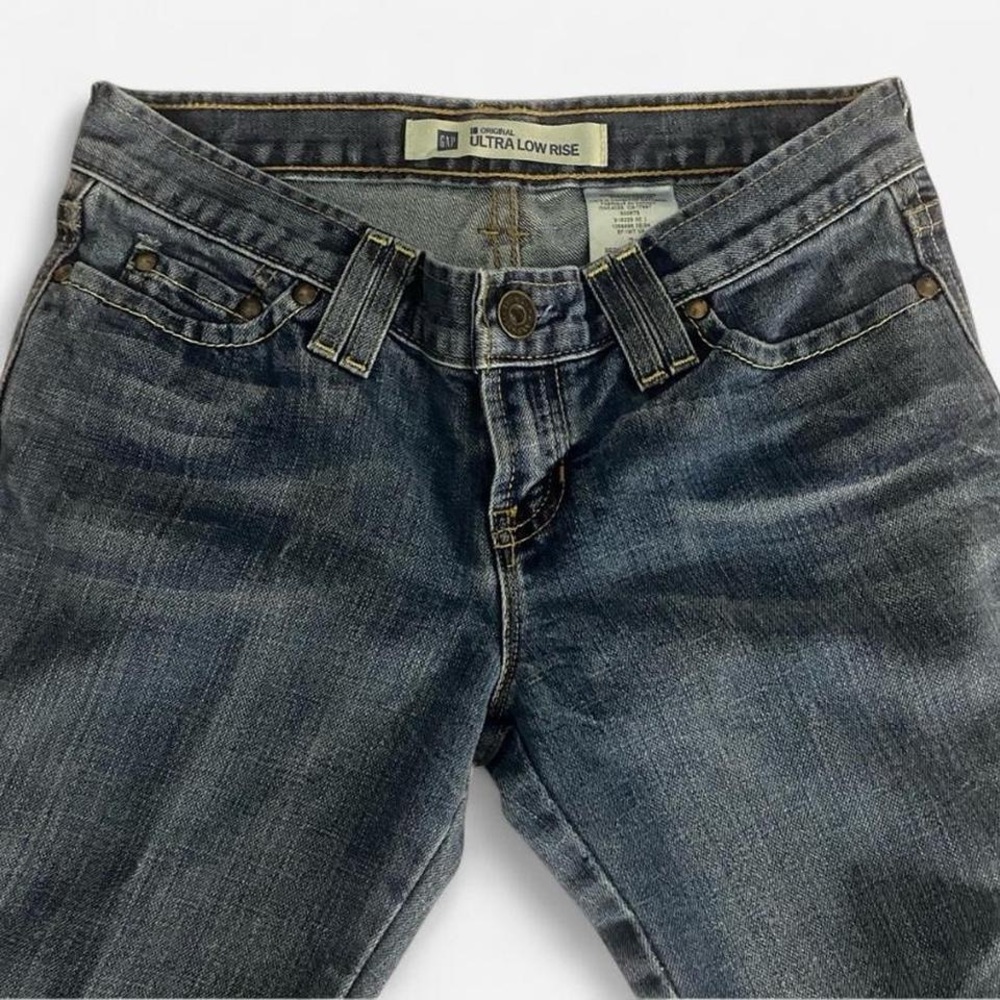 Gap flare low rise jeans
